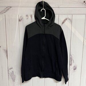 The North Face Ampere Full-Zip Hoodie Men’s Large Black/Gray EUC